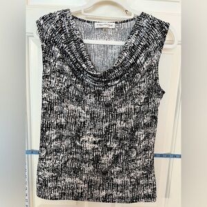 Evan-Picone sleeveless top, size medium